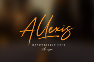 Allexis Font Review: A Script Typeface for Campaign Design
