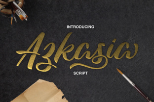 Azkasia: A Script Font Built for Real Brand Work