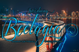 Beelagia: A Handcrafted Script Font for Modern Web Design