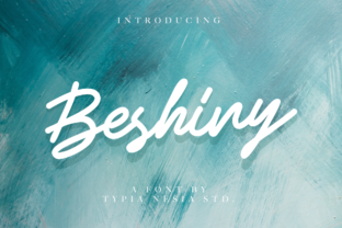 Beshiny: A Handcrafted Script Font for Editorial Design