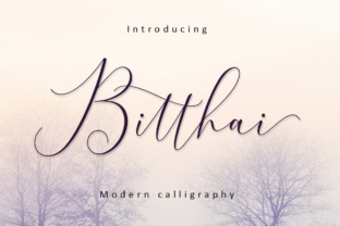 Bitthai Font Review: A Script Typeface Built for Branding