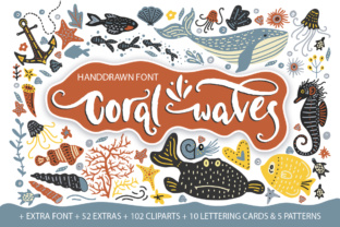 Coral Waves: A Hand Font for Warm, Memorable Branding