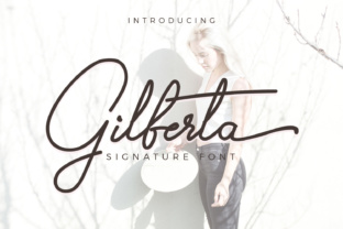 Gilberta: A Smart Script Font for Campaign Designers