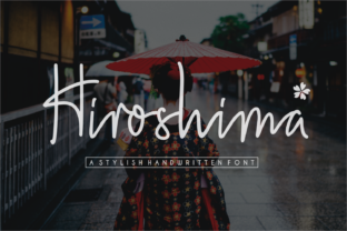 Hiroshima: The Handwritten Font That Makes Your Brand Stand Out