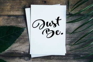 Just Be Font: A Playful Script for Editorial Design