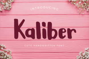 Kaliber: A Hand-Painted Brush Font That Brings Campaigns to Life