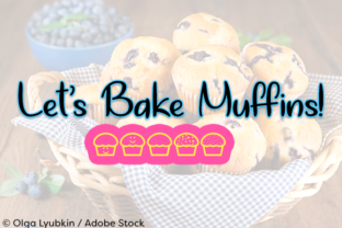 Let s Bake Muffins Brings Warm Handwritten Character to Digital Design
