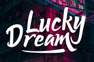 Lucky Dream Bold: A Script Font Built for Handmade Products