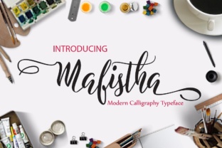 Mafistha: A Script Font That Elevates Campaign Visuals