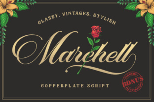 Marchell: A Script Font That Brings Vintage Elegance to Web Design