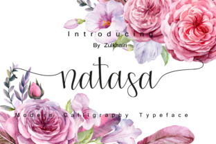 Natasa Font: A Script Typeface for Editorial Design and Reader Engagement
