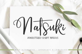 Natsuki: A Calligraphy Script Font for Digital Branding