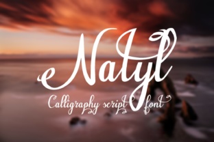 Natyl: A Playful Script Typeface for Digital Creators