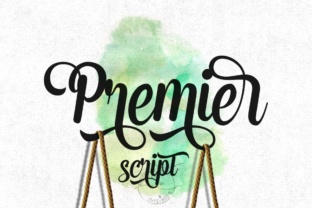 Premier: A Script Font That Makes Small Business Branding Effortless