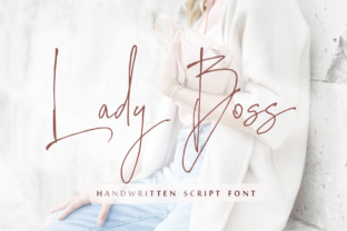 Reviewing Lady Boss: A Modern Handwritten Font for Editorial Design