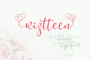 Riztteen Font: Elegant Typeface for Polished Branding