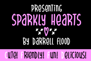 Sparkly Hearts: A Hand-Drawn Font That Brings Warmth to Your Brand