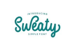 Sweaty Font: The Handwritten Typeface for Eye-Catching Campaigns