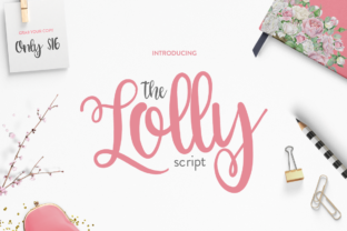 The Lolly Font: Bold Script That Cleans Up Campaign Messaging