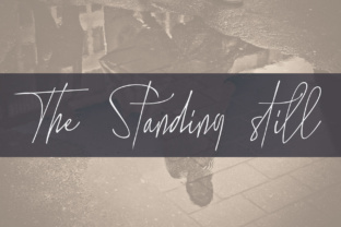 The Standing Still Font Brings Handcrafted Charm to Every Label and Card