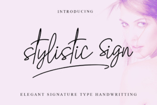 The Stylistic Sign: A Handwritten Font That Elevates Your Small Business Branding