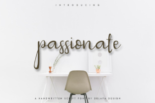 Why Passionate Is the Script Font Your Handmade Shop Needs