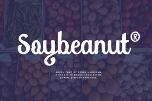 Why Soybeanut Is the Script Font Your Craft Projects Need