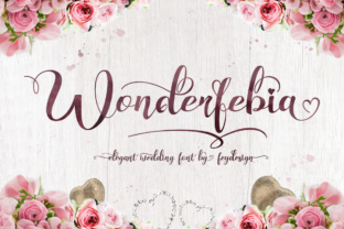 Wonderfebia: A Springy Script Font for Modern Web Design