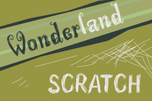 Wonderland Scratch: A Handwritten Font for Real Marketing Impact